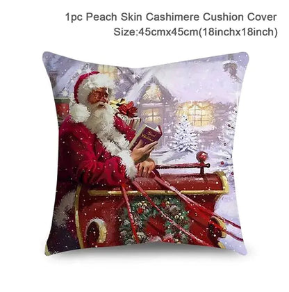 Merry Christmas Cushion Cover for a Festive Home