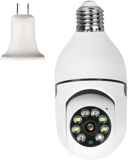 Smart Bulb Security Camera 360°