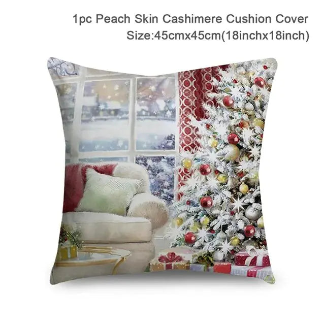 Merry Christmas Cushion Cover for a Festive Home