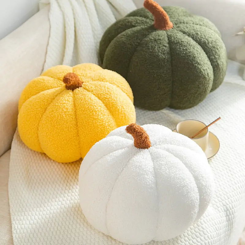 Stuffed Pumpkin Pillow