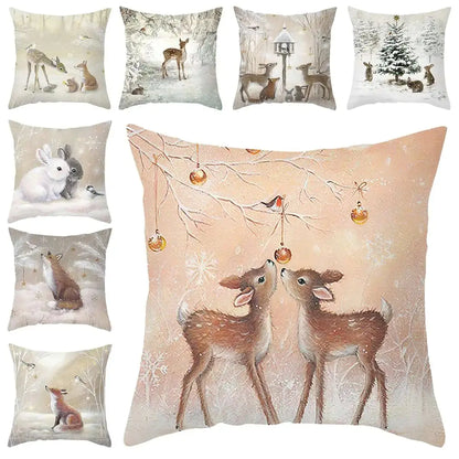 Merry Christmas Cushion Cover for a Festive Home