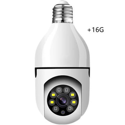 Smart Bulb Security Camera 360°