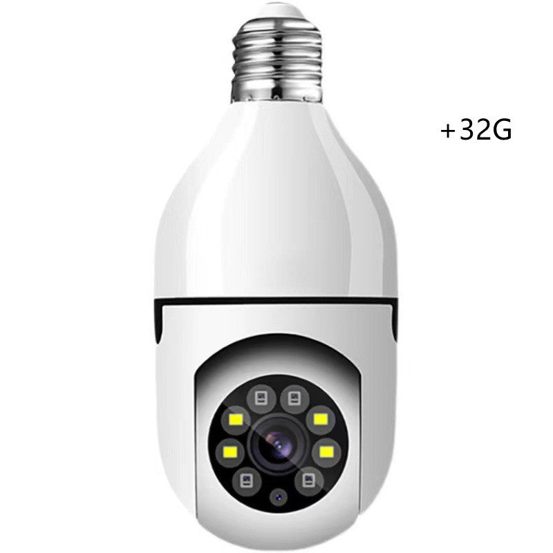 Smart Bulb Security Camera 360°