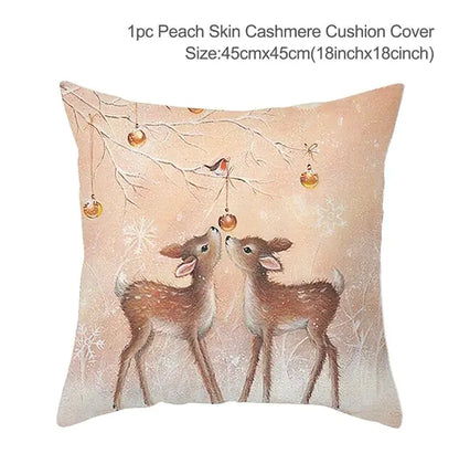 Merry Christmas Cushion Cover for a Festive Home