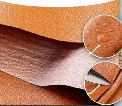 Self-Adhesive Leather Refinisher - Cuttable Sofa Repair