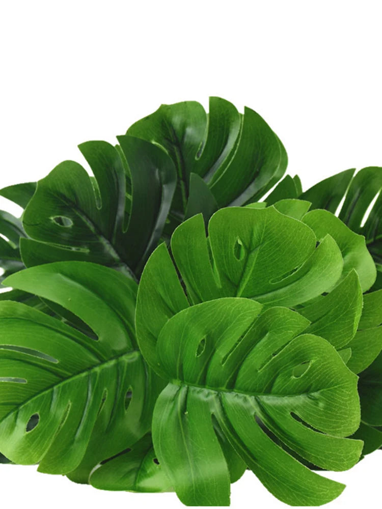 Foglie di Monstera artificiali