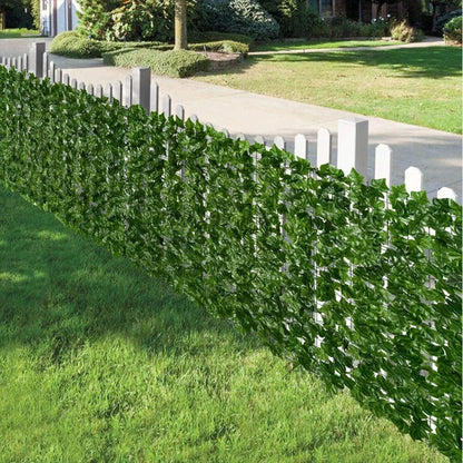 Artificial Ivy Hedge Green Leaf Fence