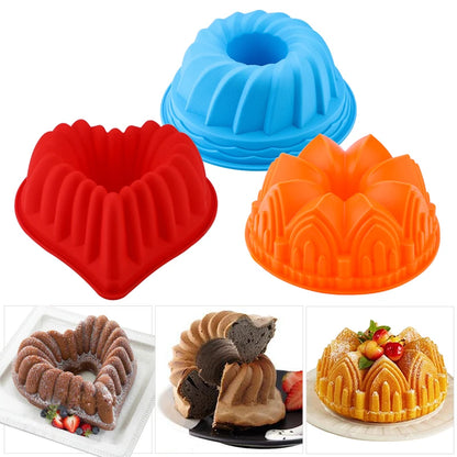 3D Silicone Cake Mold