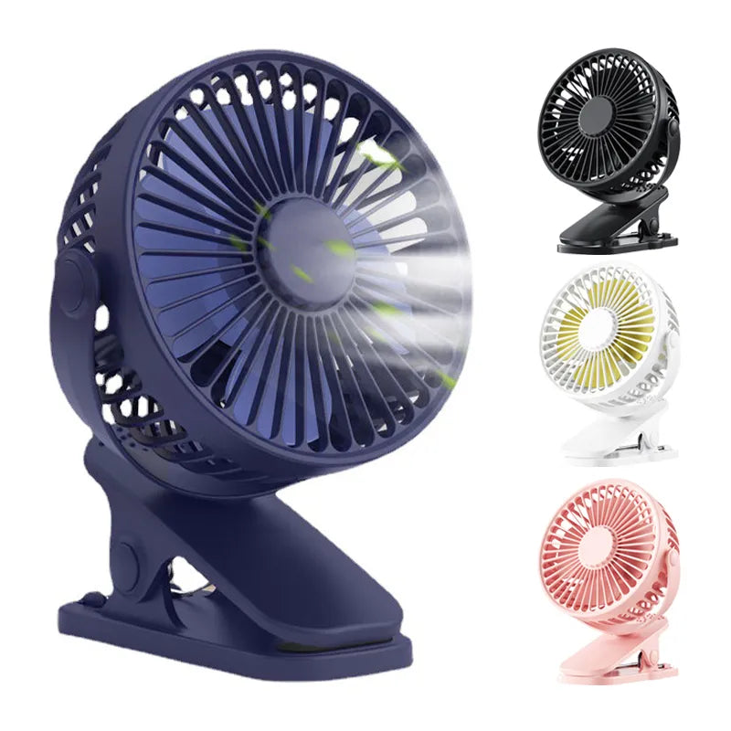 Portable Mini Fan - USB Charging Quiet Electric Fan