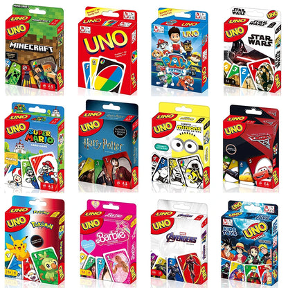 Ultimate Uno Flip Collection - Pokemon, Barbie, Star Wars, Frozen, Minions, Super Mario