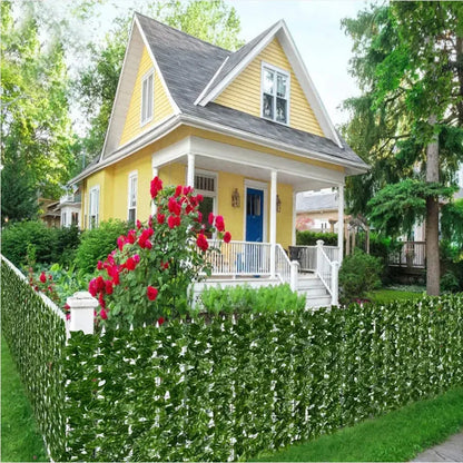 Artificial Ivy Hedge Green Leaf Fence