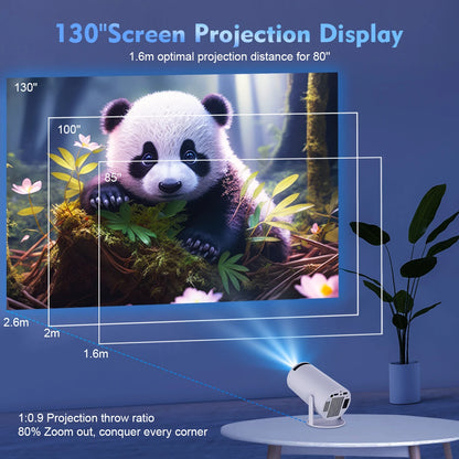 Home Theater Projector 4K Android