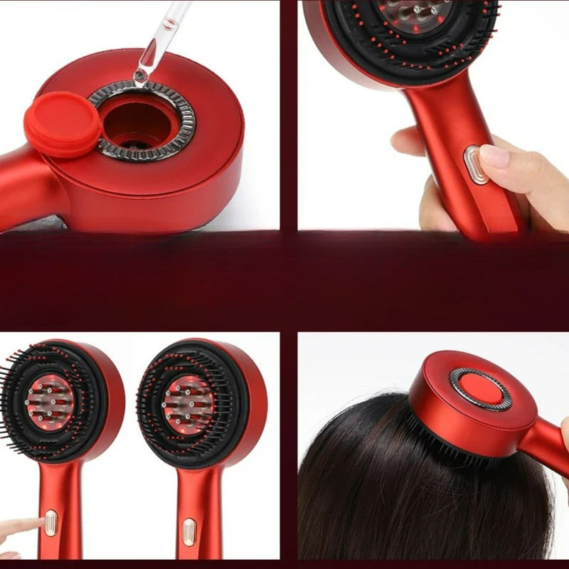 HairGlow Scalp Massager Brush