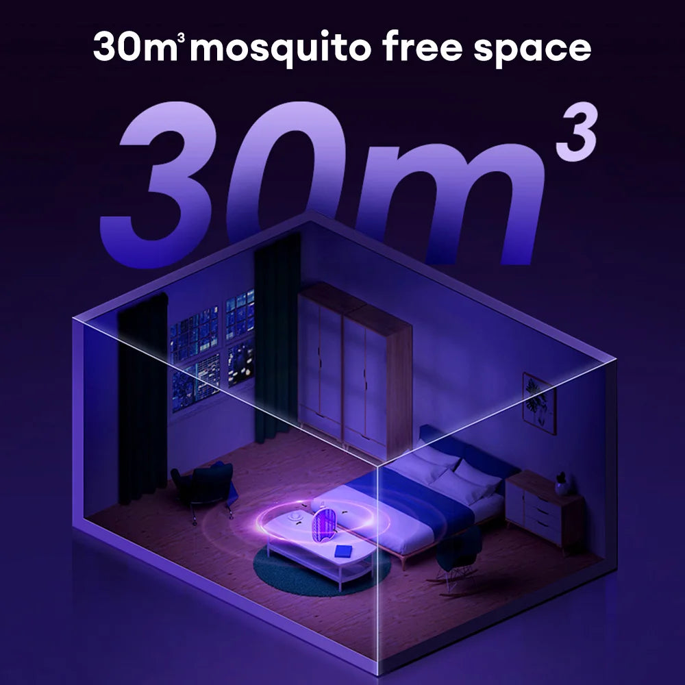 Foldable Electric Mosquito Killer USB Rechargeable