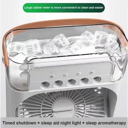 Portable Air Cooler Fan: 3-in-1 Function & Low Noise