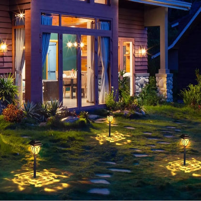 2pcs/Lot Led Solar Lawn Lights