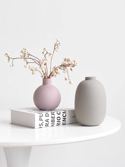 Nordic Style Home Decor Ceramic Vase