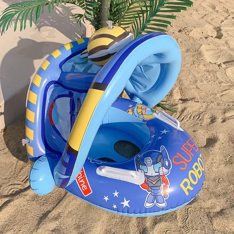 Baby Floating Water Toy with Sunshade