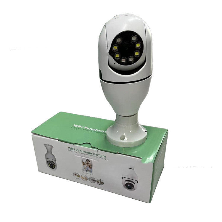 Telecamera di sicurezza con lampadina intelligente a 360°