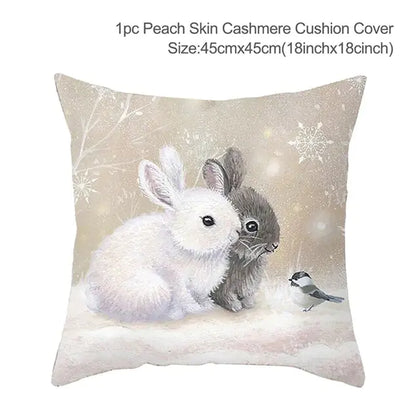 Merry Christmas Cushion Cover for a Festive Home