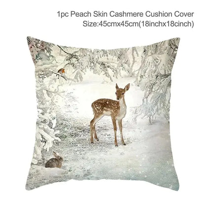 Merry Christmas Cushion Cover for a Festive Home