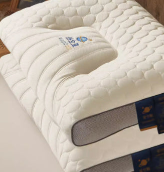 Cuscino cervicale in memory foam in lattice