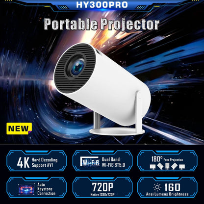 Home Theater Projector 4K Android