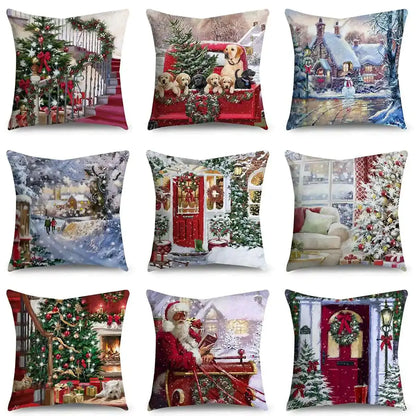 Merry Christmas Cushion Cover for a Festive Home