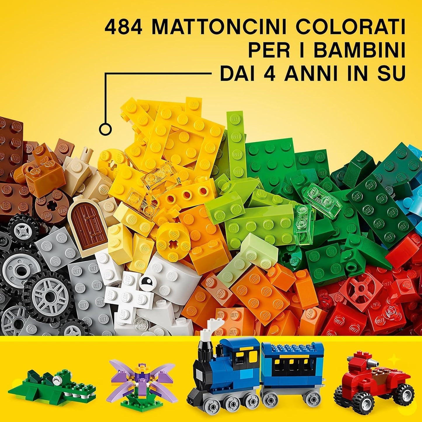 Magic shop 1 Set LEGO Set Costruzioni di 484 pezzi - Idea Regalo per Bambini da 4 Anni in su