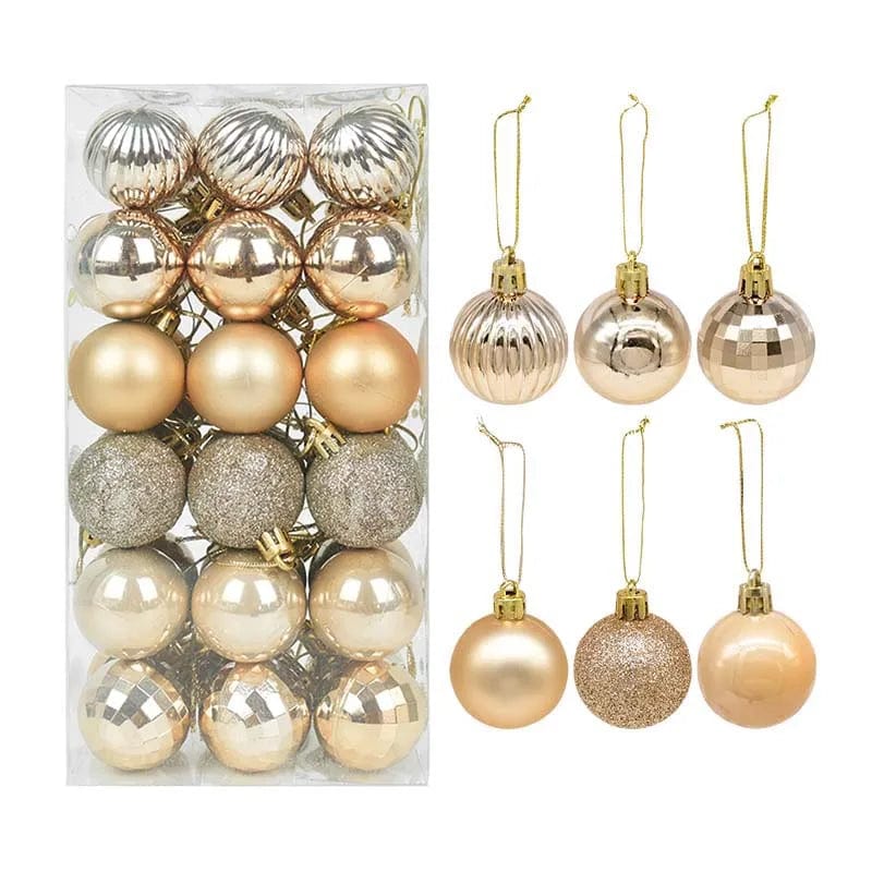 Magic shop 24/36 pcs Christmas Tree Ornaments