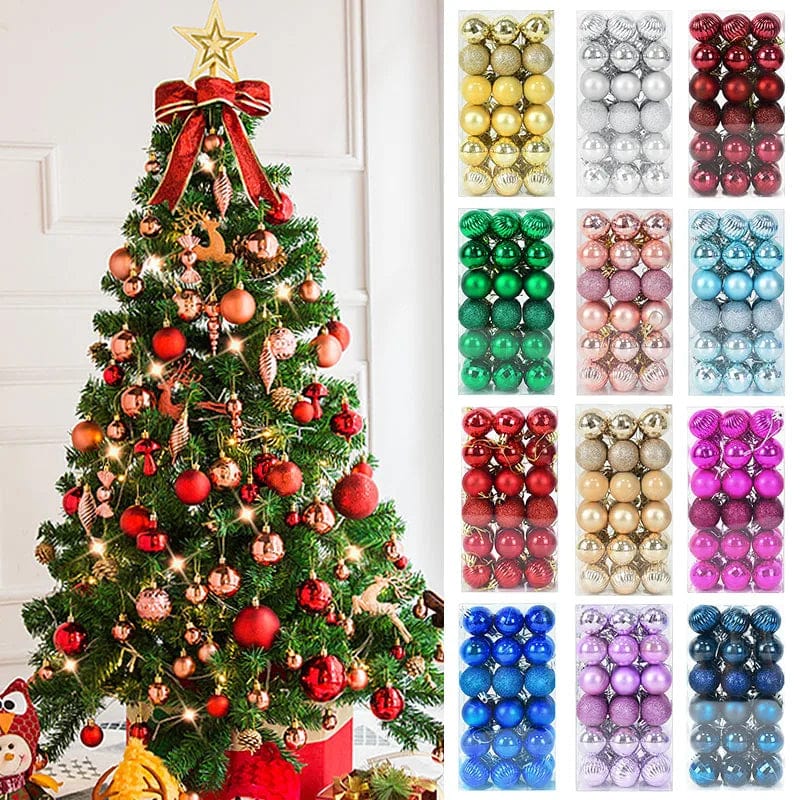 Magic shop 24/36 pcs Christmas Tree Ornaments