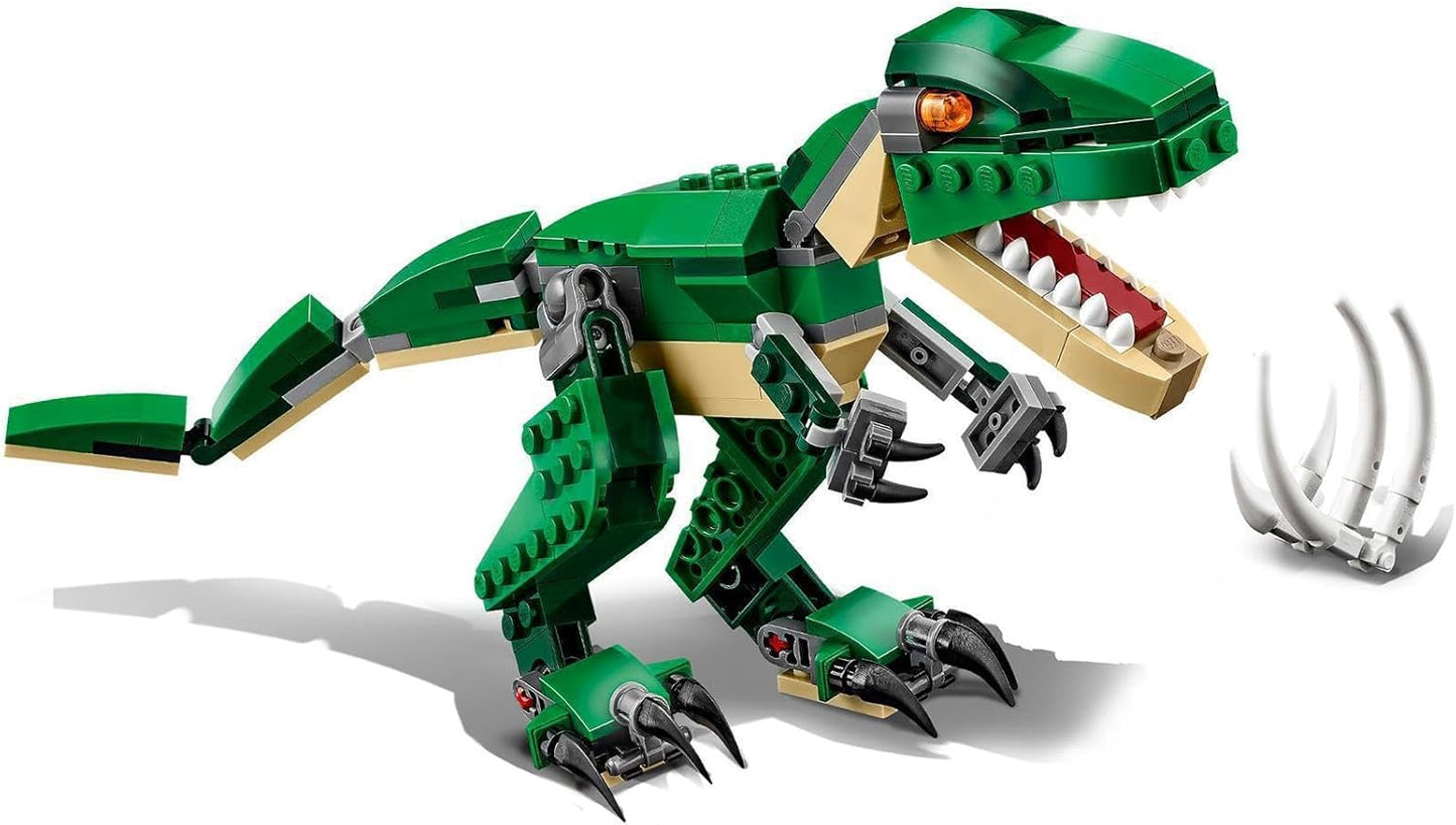 Magic shop 3 in 1 Dinosaur Set LEGO Creator 3-in-1 Dinosaur Set – Buildable T. Rex, Triceratops, or Pterodactyl