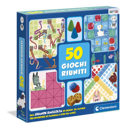 Magic shop 50 Giochi Riuniti Clementoni - Il Gioco dell'Oca 6+Anni e Tutta la Famiglia