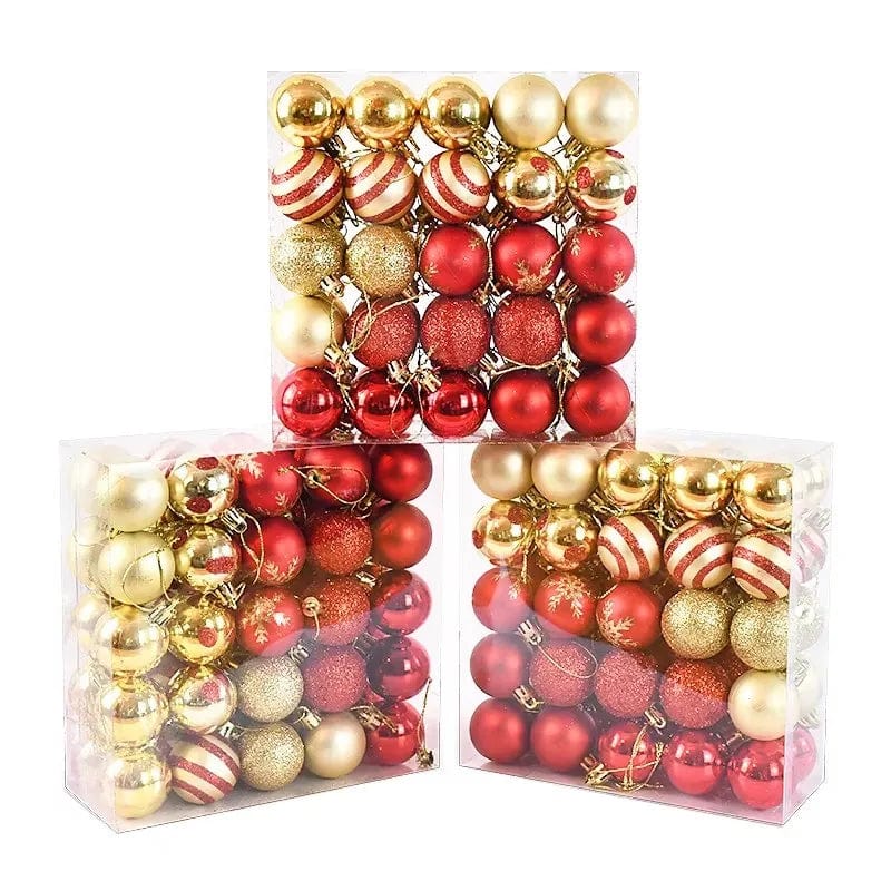 Magic shop 50pcs/ 4cm 50Pcs Christmas Tree Balls