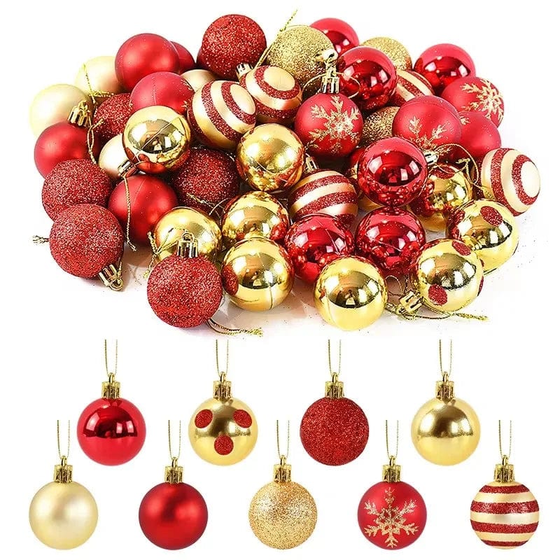 Magic shop 50pcs/ 4cm 50Pcs Christmas Tree Balls