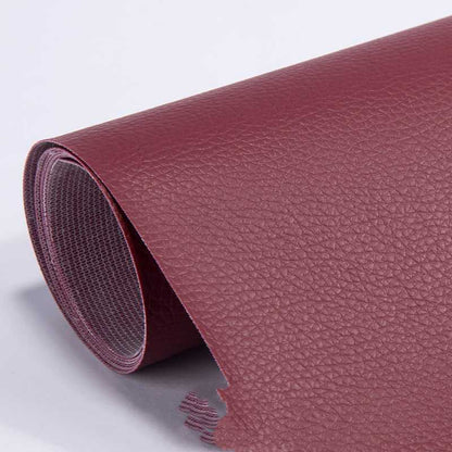 Magic shop accessori cucina Wine red / 50x137cm Self-Adhesive Leather Refinisher - Cuttable Sofa Repair