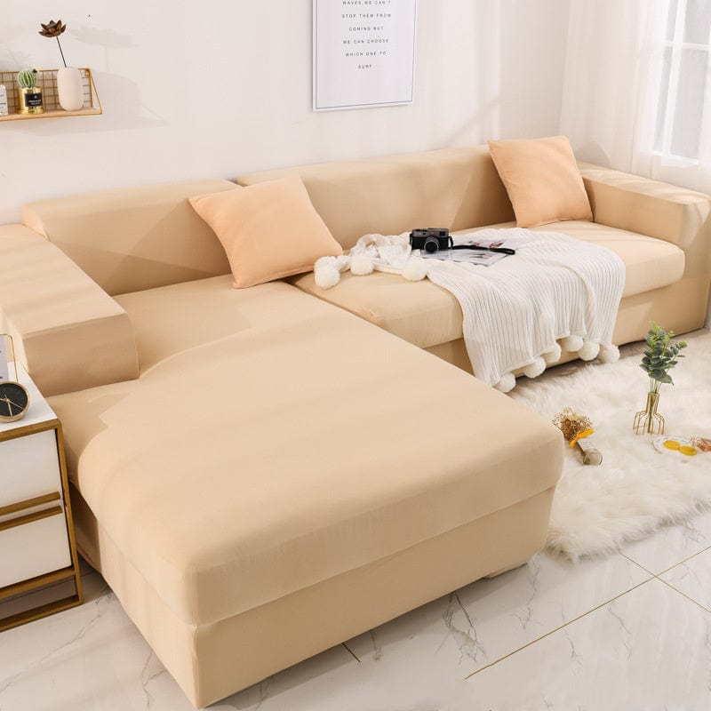 Magic shop articoli arredo Beige / 1 Seater 90to140cm Universal Sofa Cover 1/2/3/4 Seater