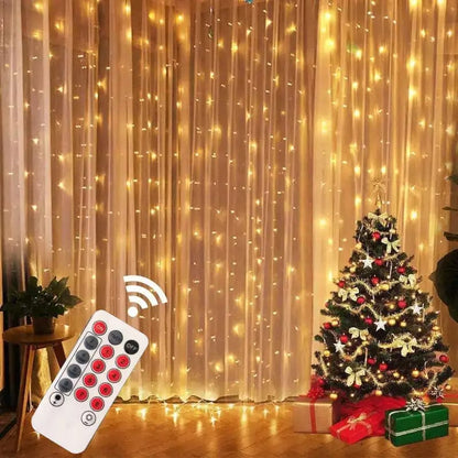 Magic shop articoli arredo Christmas Curtain Lights