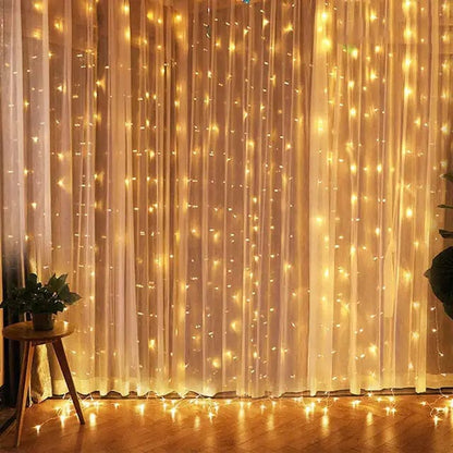 Magic shop articoli arredo Christmas Curtain Lights