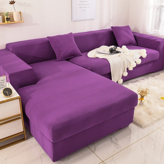 Magic shop articoli arredo Purple / 1 Seater 90to140cm Universal Sofa Cover 1/2/3/4 Seater