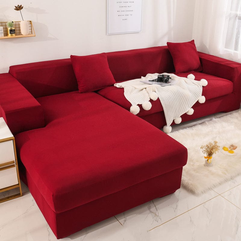 Magic shop articoli arredo Red / 1 Seater 90to140cm Universal Sofa Cover 1/2/3/4 Seater