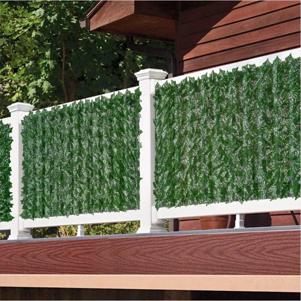 Magic shop articoli giardino Artificial Ivy Hedge Green Leaf Fence