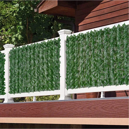 Magic shop articoli giardino Artificial Ivy Hedge Green Leaf Fence