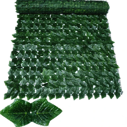 Magic shop articoli giardino Dark Green Grape / 50X100cm Artificial Ivy Hedge Green Leaf Fence