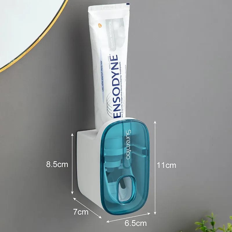 Magic shop Blue Automatic Toothpaste Dispenser