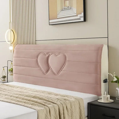 Magic shop copritestiera letto pink / W190 x H60cm Velvet Quilted Bed Head Protector-Cat-Proof