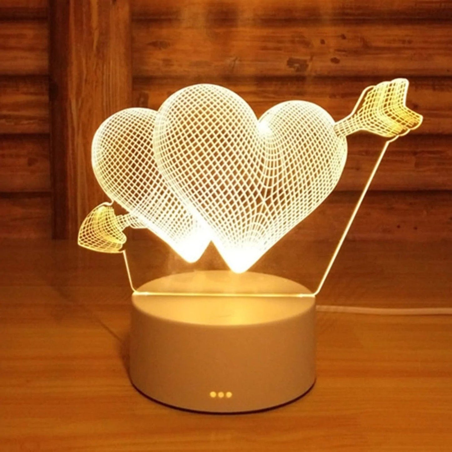 Magic shop Design A / 100 X 40MM USB Acrylic 3D Night Light Lamp