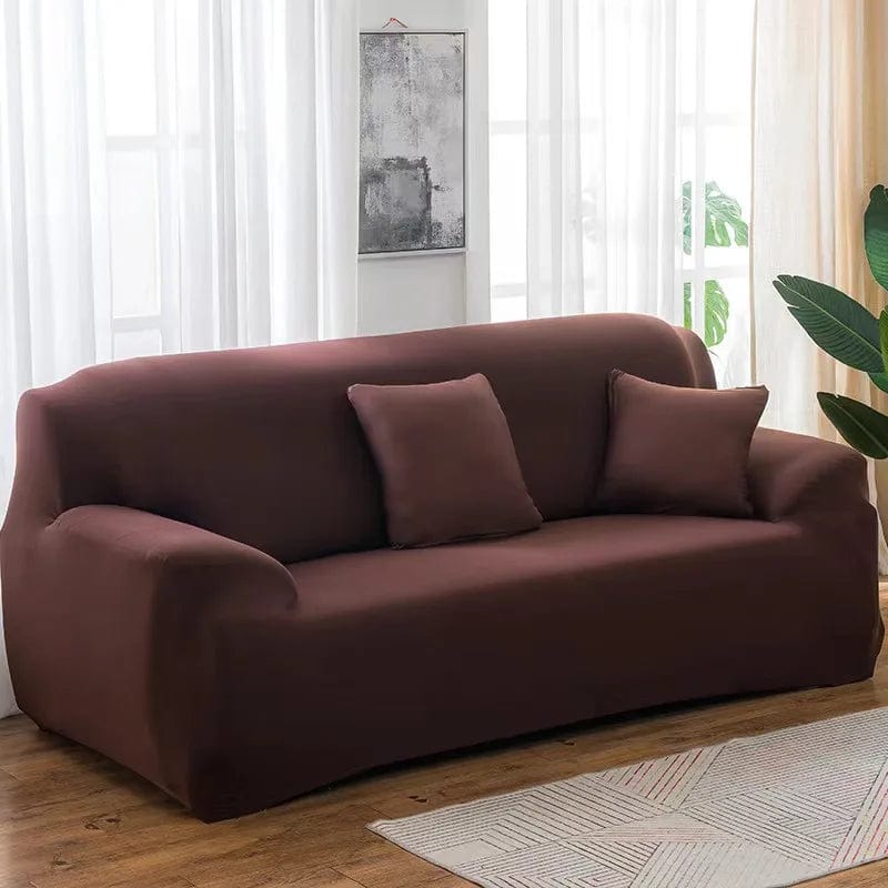 Magic shop Elastic Anti-Slip Solid Sofa Cover