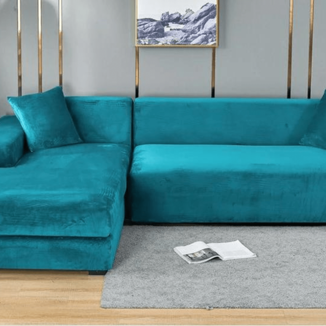 Magic shop Lake Blue / 1 Seater 90-140cm Universal Sofa Cover For Complete Protection (Last pieces)