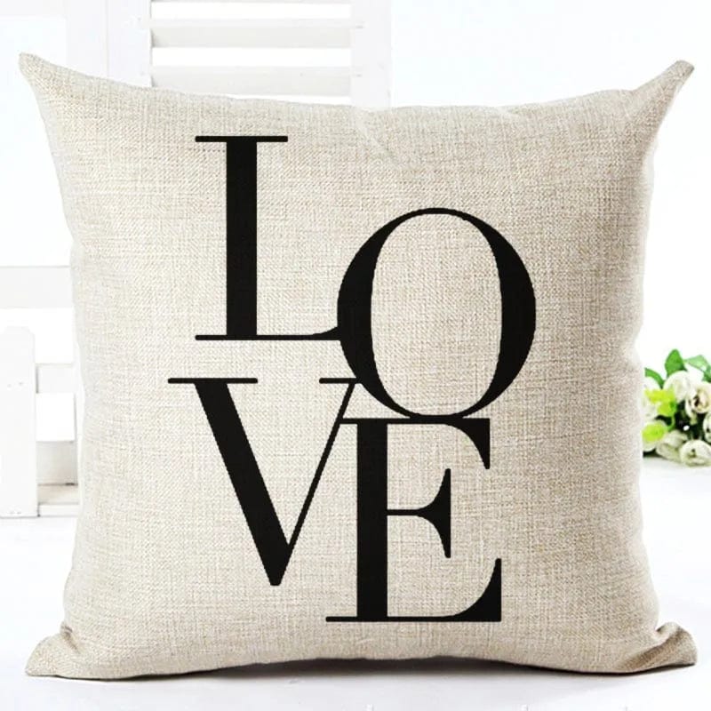 Magic shop Love / 45x45cm Decorative Cushion Cover